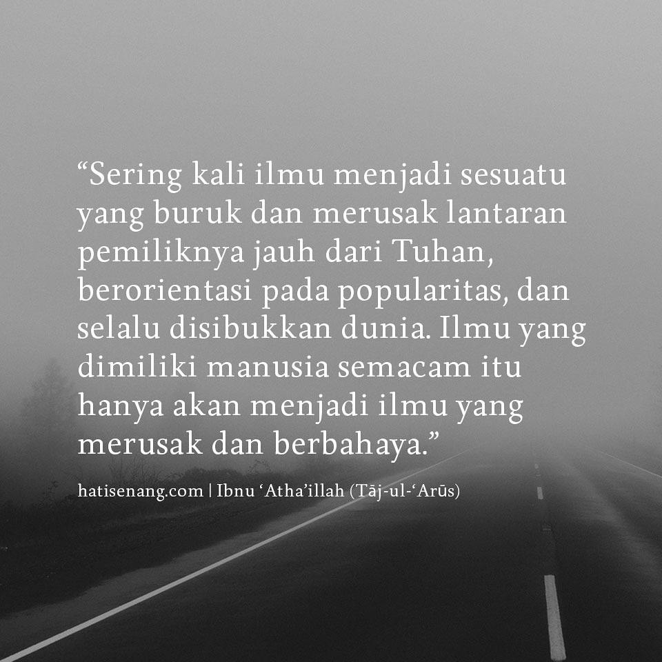 Ucapan Ibnu ‘Atha’illah Tentang Ilmu 001
