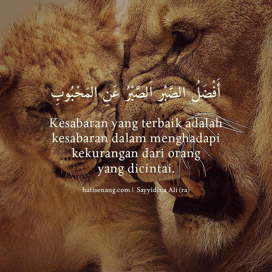 Ucapan Sayyidina Ali r.a. Tentang Sabar 006
