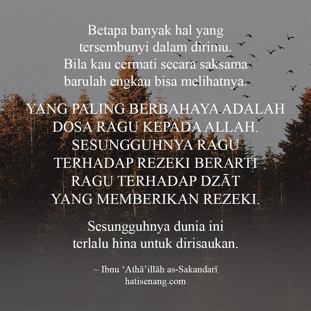 Tentang Rezeki 002 - Ibnu 'Atha'illah as-Sakandari