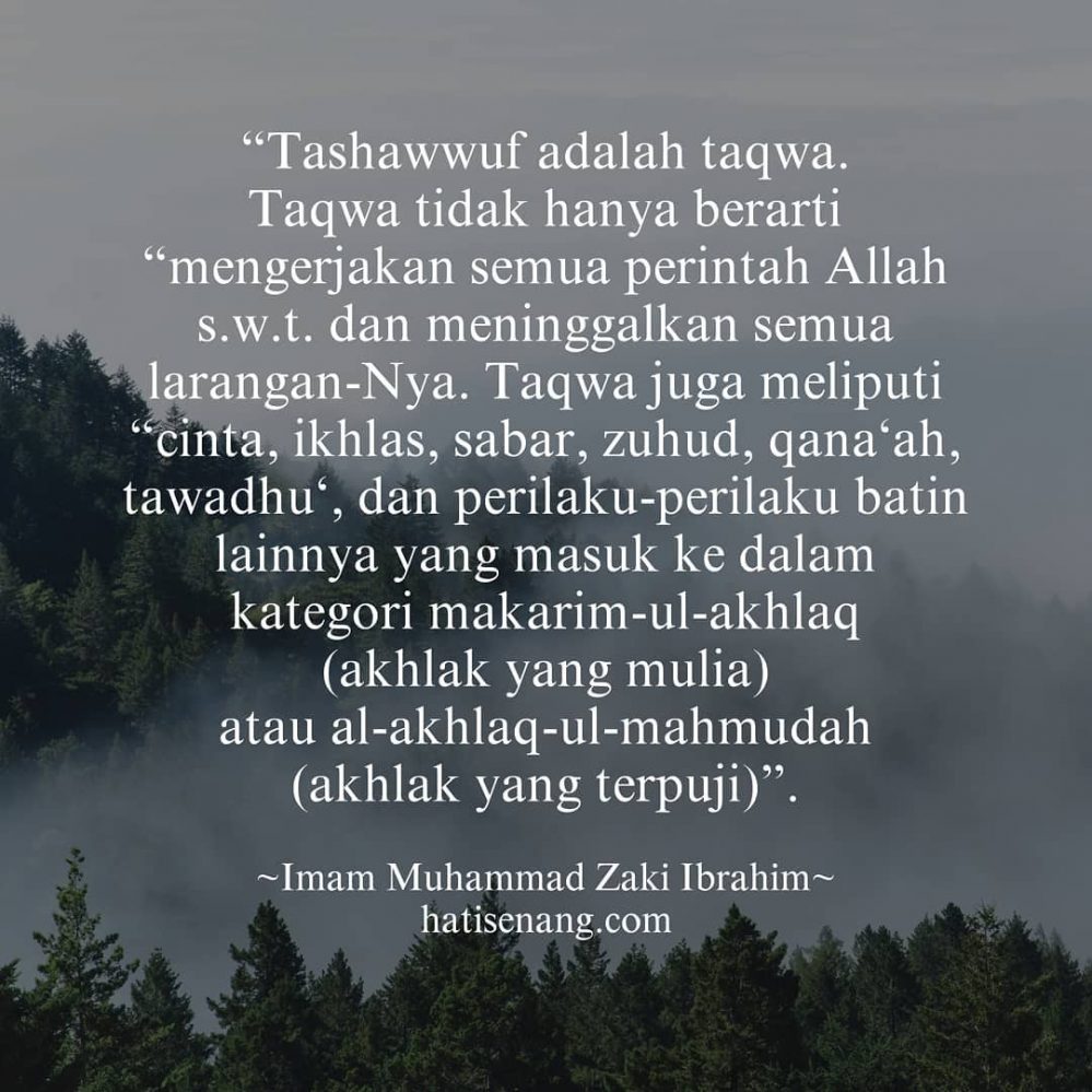Ucapan Tentang Tashawwuf 008 - Imam Muhammad Zaki Ibrahim