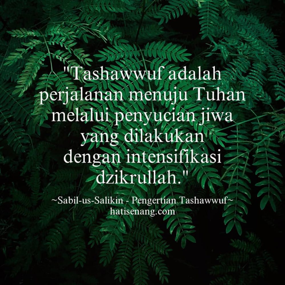 Ucapan Tentang Tashawwuf 009 dari kitab Sabil-us-Salikin