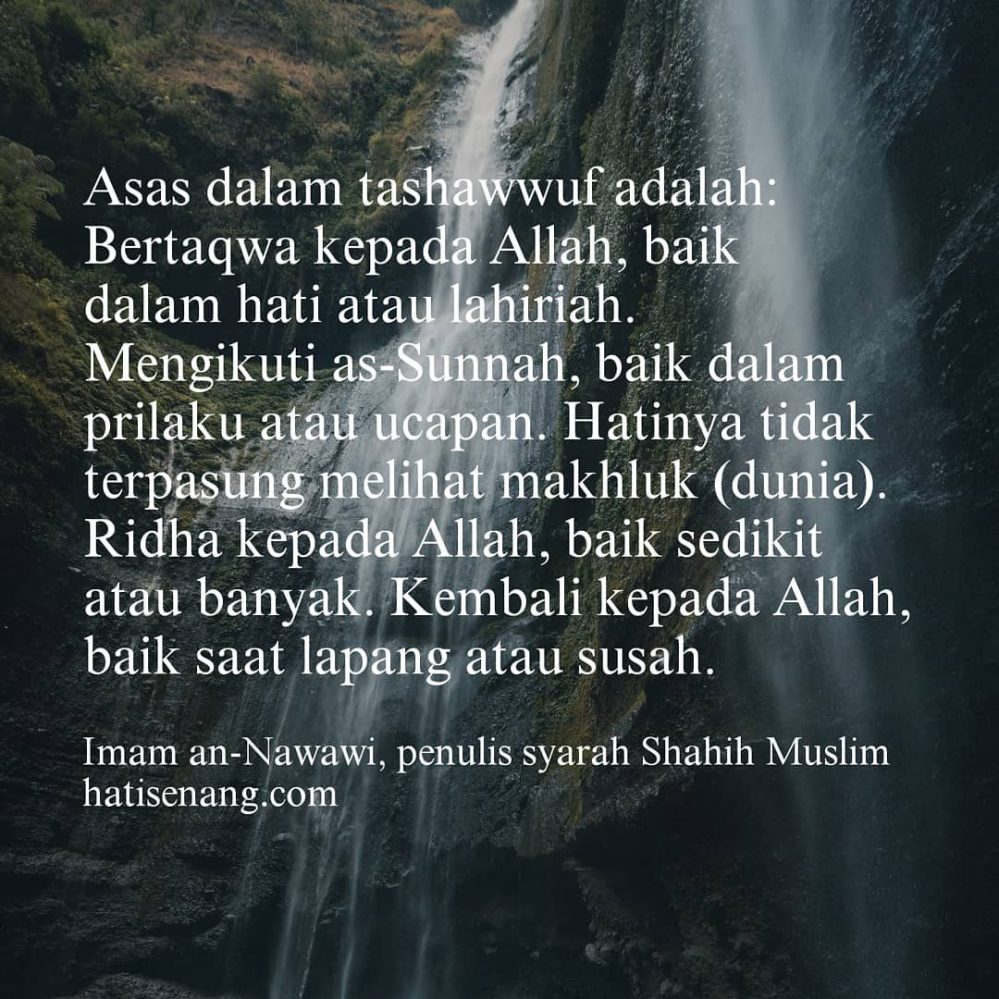 Ucapan Tentang Tashawwuf 014 - Imam an-Nawawi